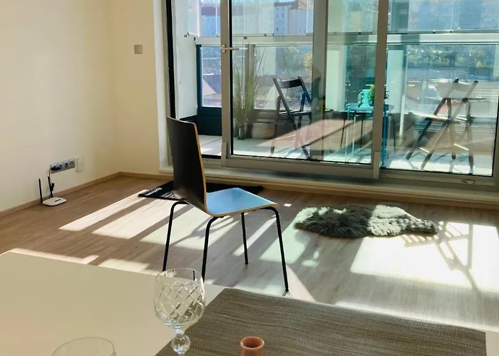 Blanc Harfa Design Lägenhet